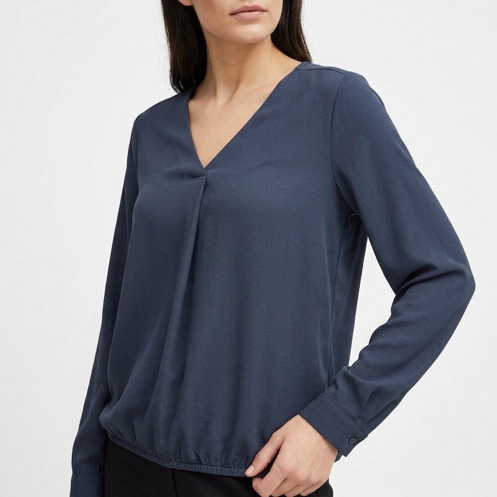 Vila Clothes Blue Blouse Women Size M